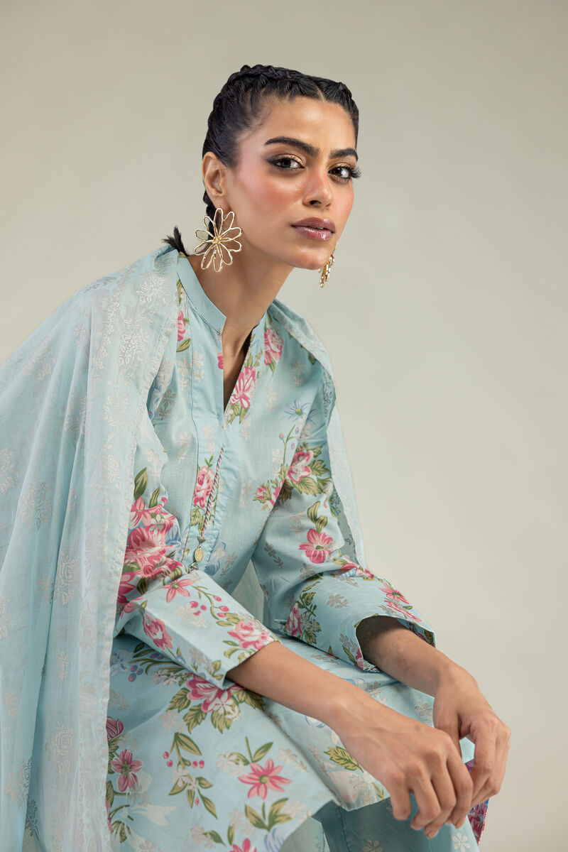 Printed | Lawn | Floral Lawn Dupatta | USD 30.00