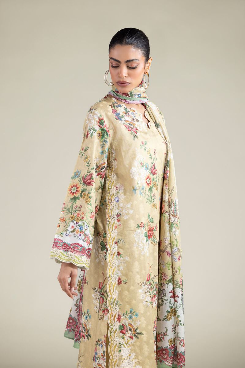 Embroidered | Broshia | Tailored 3 Piece | USD 75.00