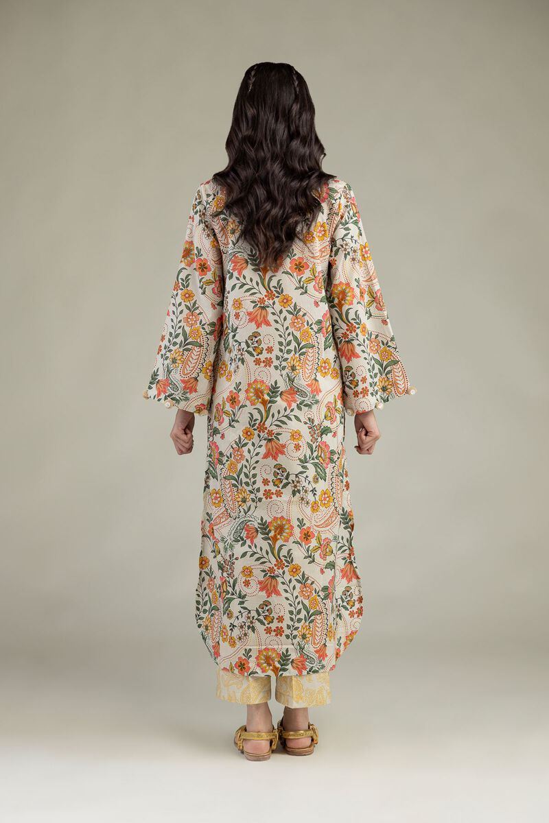 Printed | Cambric | Floral Cambric Kurta | USD 25.00