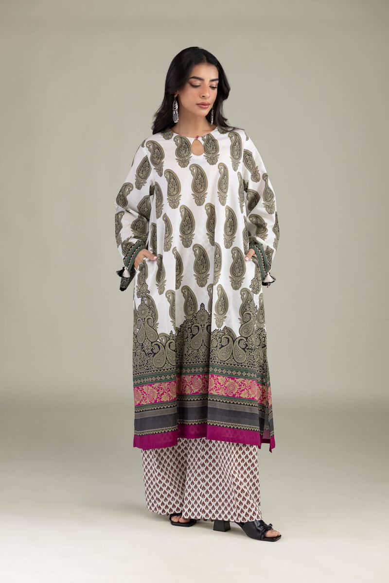 Printed | Cambric | Cambric Tailored 2-Piece | USD 45.00