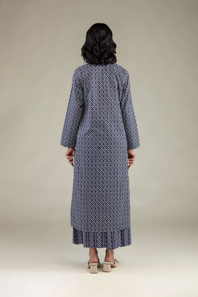 Printed | Cambric | Printed Longline Kurta | USD 35.00