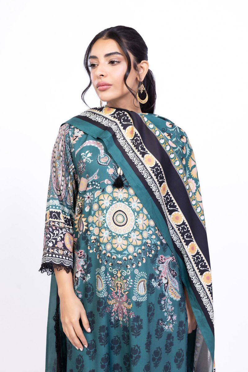 Printed | Marina | Dupatta | USD 6.60