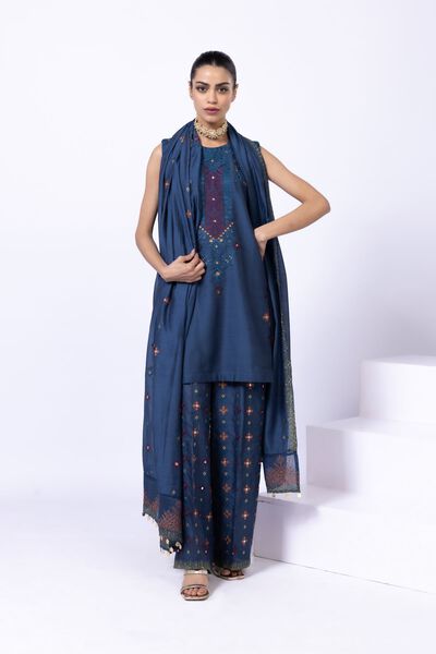 Embroidered | Raw Silk | Kurta | USD 15.00