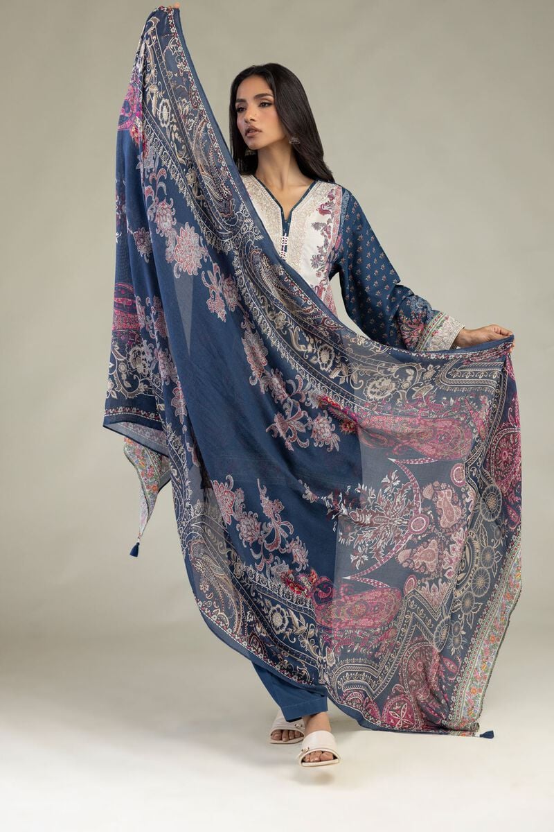 Embroidered | Textured Lawn | Tailored 3-Piece Lawn | USD 75.00