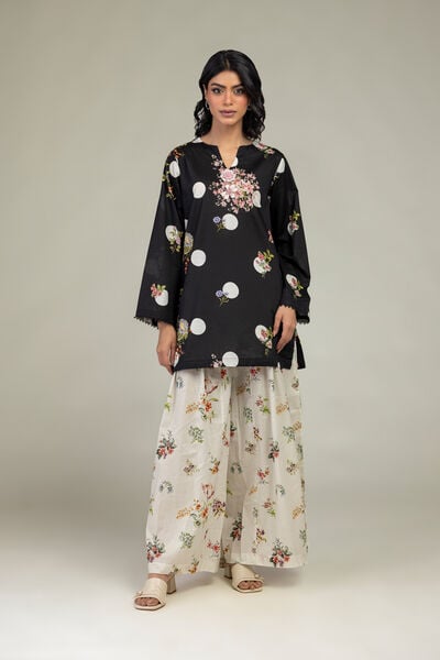 Embroidered | Cambric | Floral Cambric Pants | USD 25.00