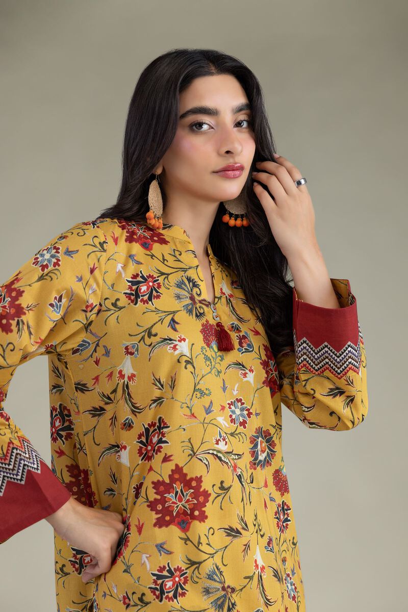 Printed | Cambric | Short Cambric Kurta | USD 35.00