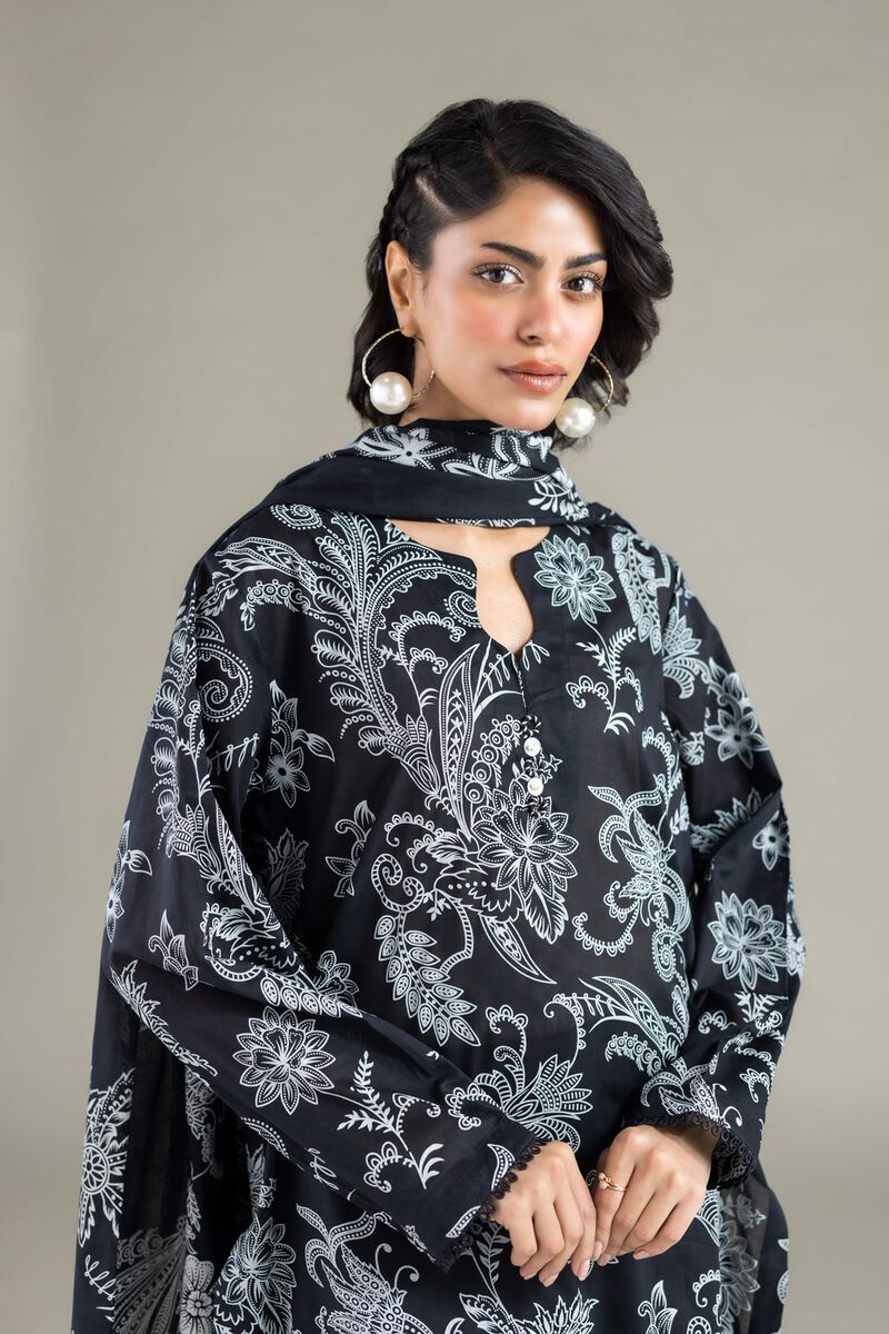 Printed | Lawn | Floral Kurta 3-piece | USD 70.00