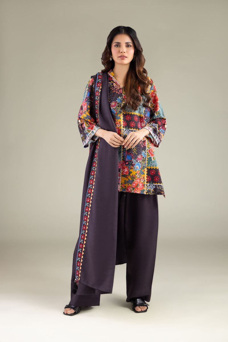 Embroidered | Textured Cotton | Floral Tassel Dupatta | USD 30.00