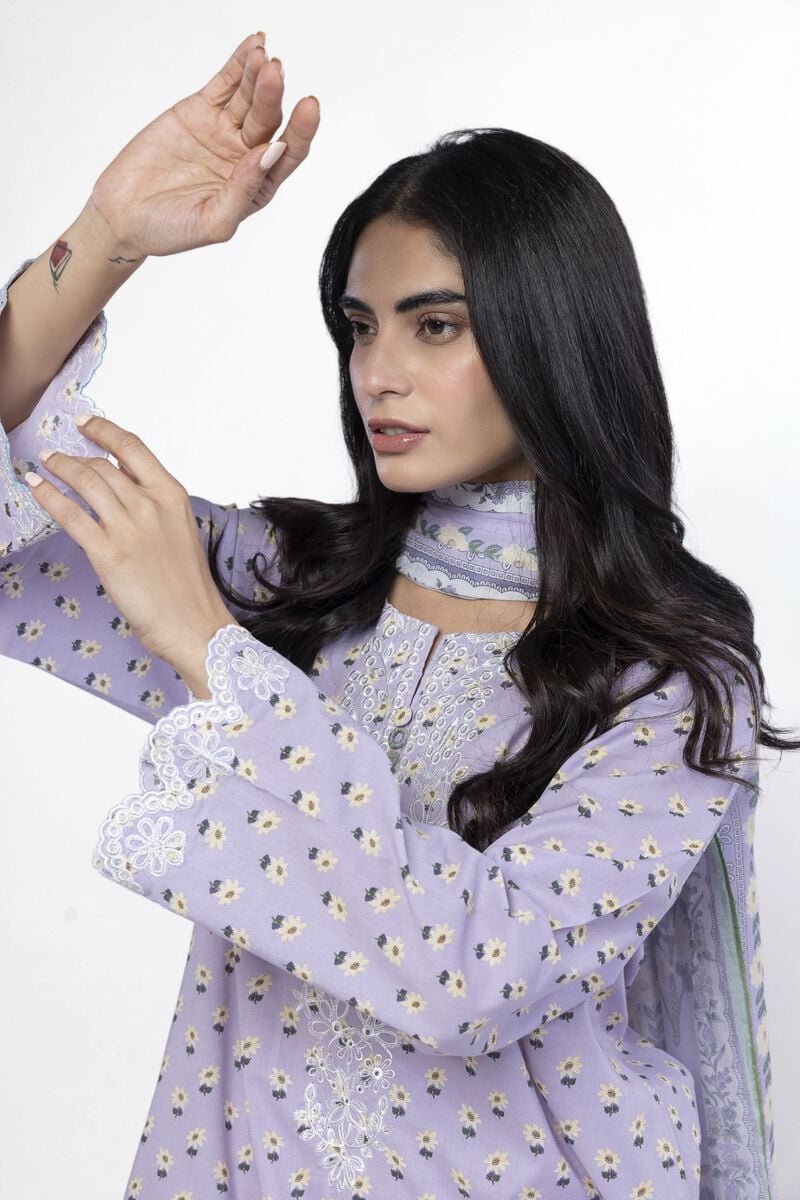Embroidered | Lawn | Fabrics 3 Piece | USD 45.00