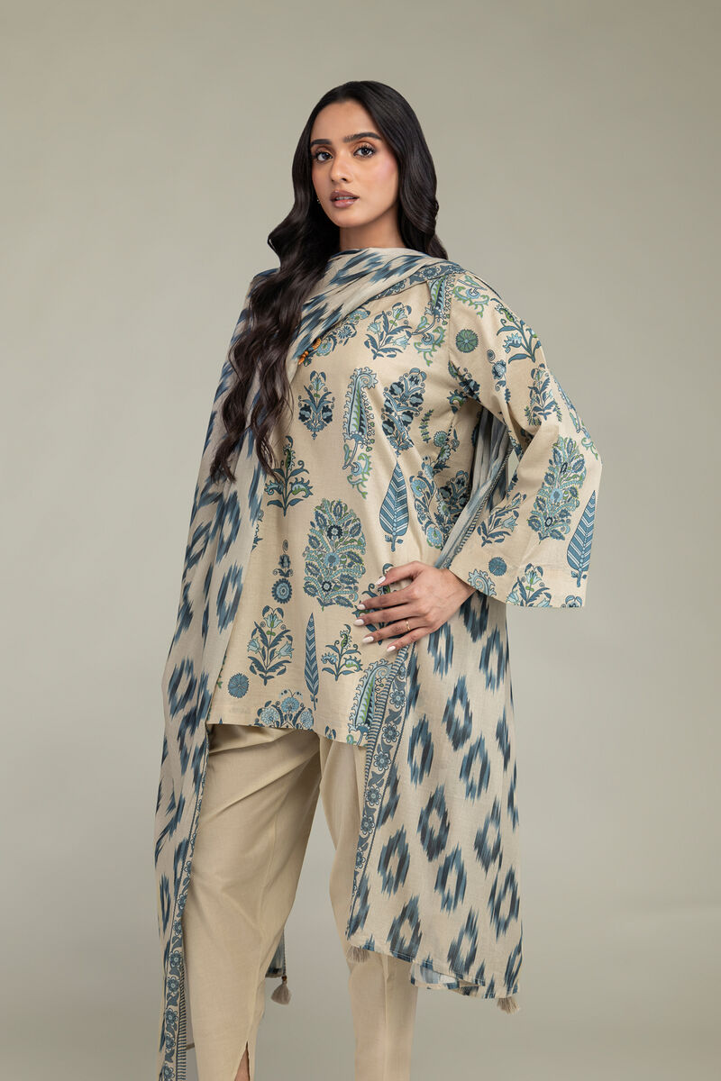 Printed | Cambric | Floral Cambric Kurta | USD 35.00