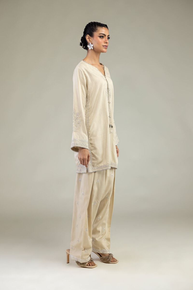 Embroidered | Raw Silk | Raw Silk Shalwar | USD 40.00