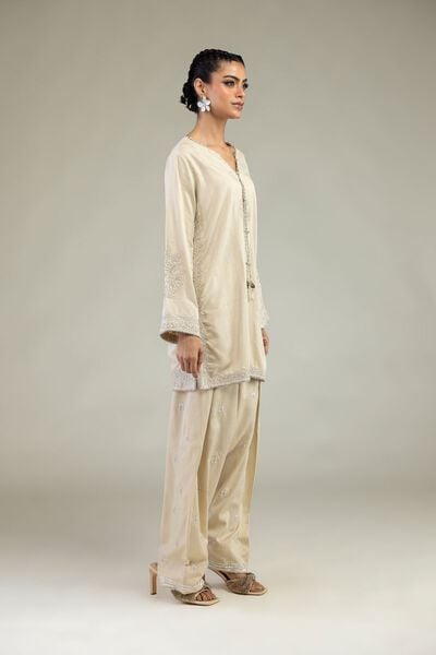 Embroidered | Raw Silk | Raw Silk Shalwar | USD 40.00