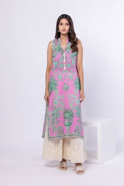 Embroidered | Cambric | Pants | USD 30.00