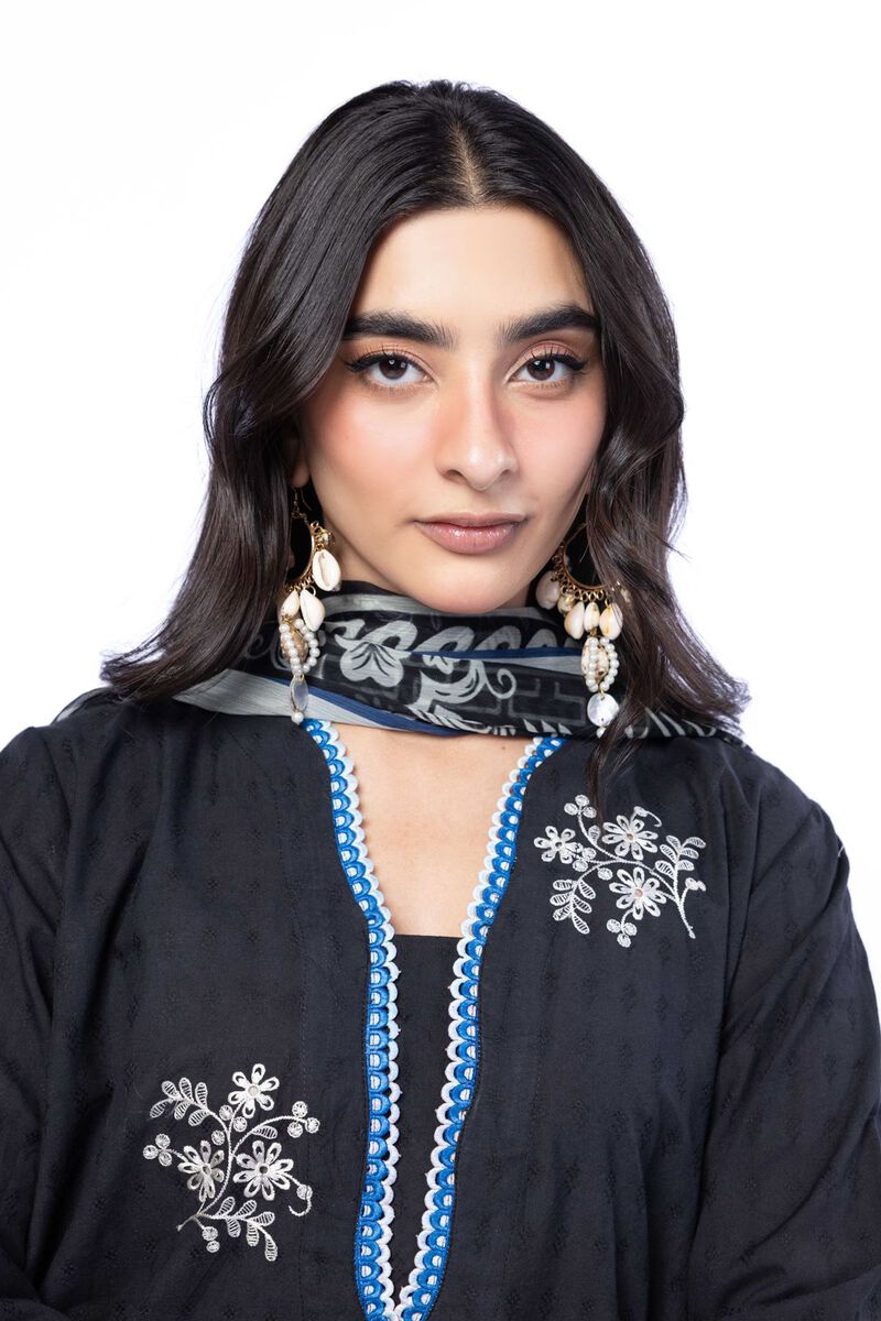 Embroidered | Cotton Dobby | Tailored 3 Piece | USD 75.00