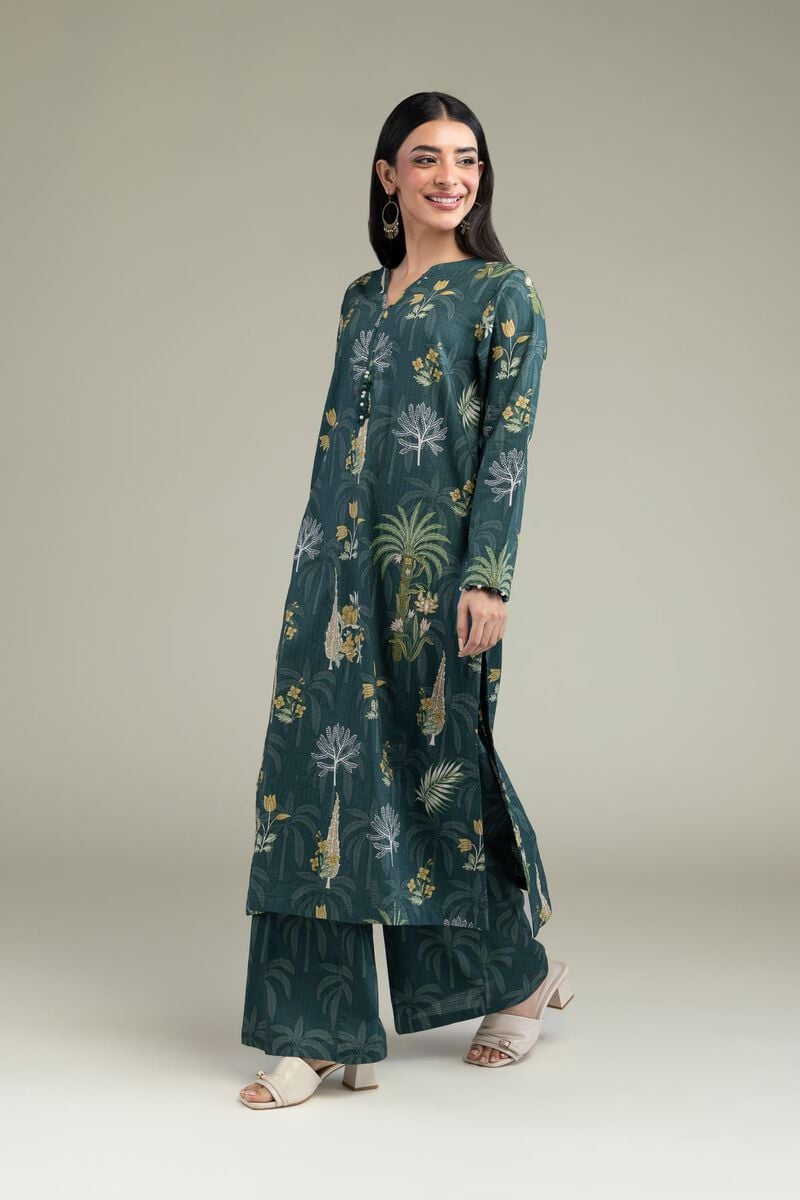 Printed | Cotton Dobby | Floral Cotton Pants | USD 25.00