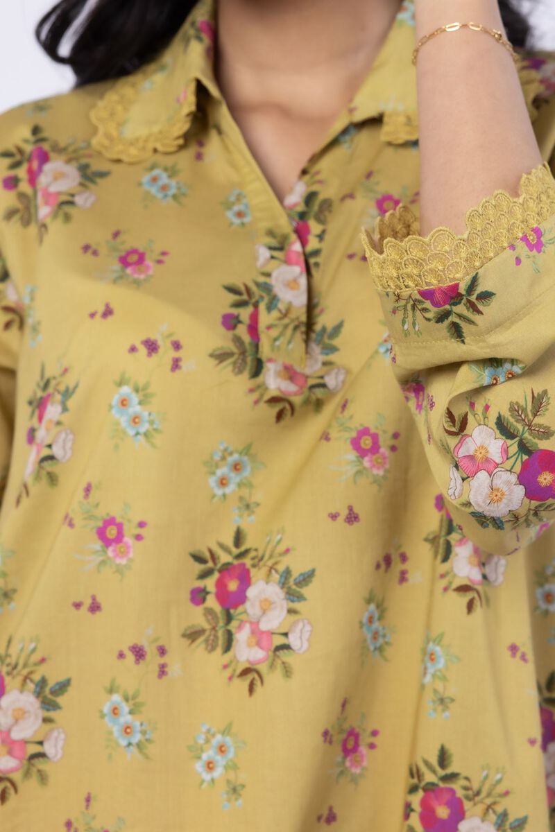 Printed | Cambric | Kurta | USD 10.00