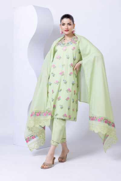 Embroidered | Crosshatch Raw Silk | Kurta | USD 60.00