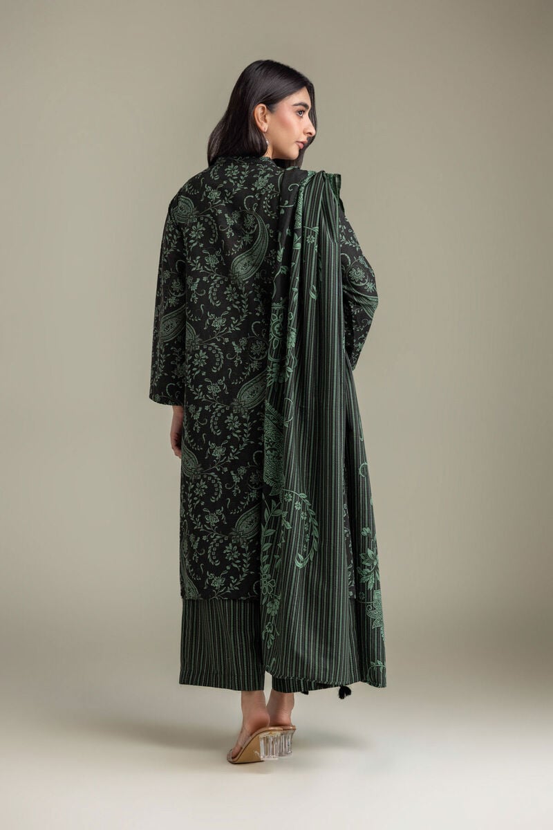 Printed | Light Khaddar | Tailored 3-Piece Set | USD 65.00