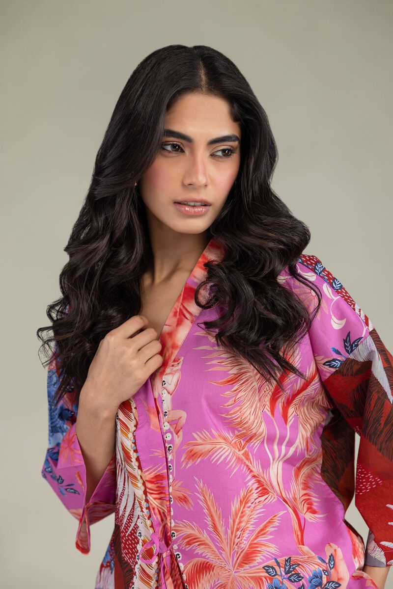 Printed | Cambric | Floral Cambric Tunic | USD 35.00