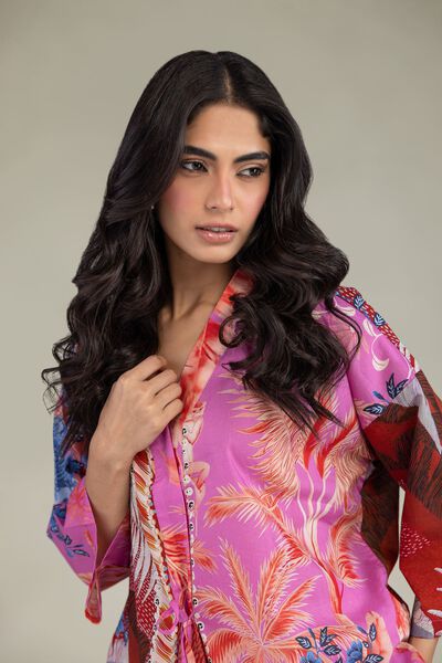 Printed | Cambric | Floral Cambric Tunic | USD 35.00