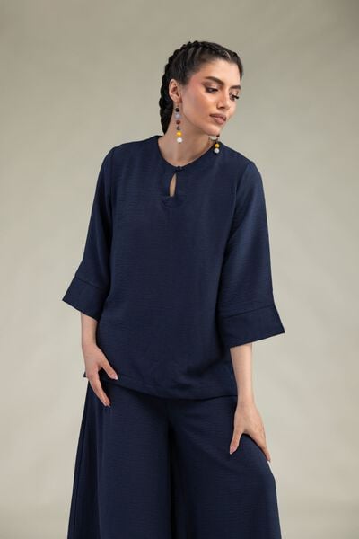 Dyed | Crepe Georgette | Crepe Georgette Blouse | USD 40.00