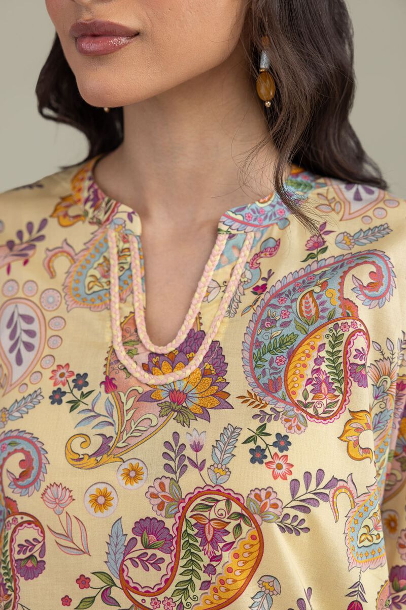 Printed | Cambric | Short Cambric Kurta | USD 25.00