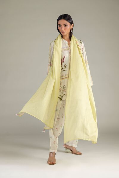 Printed | Lawn | Solid Lawn Dupatta | USD 30.00