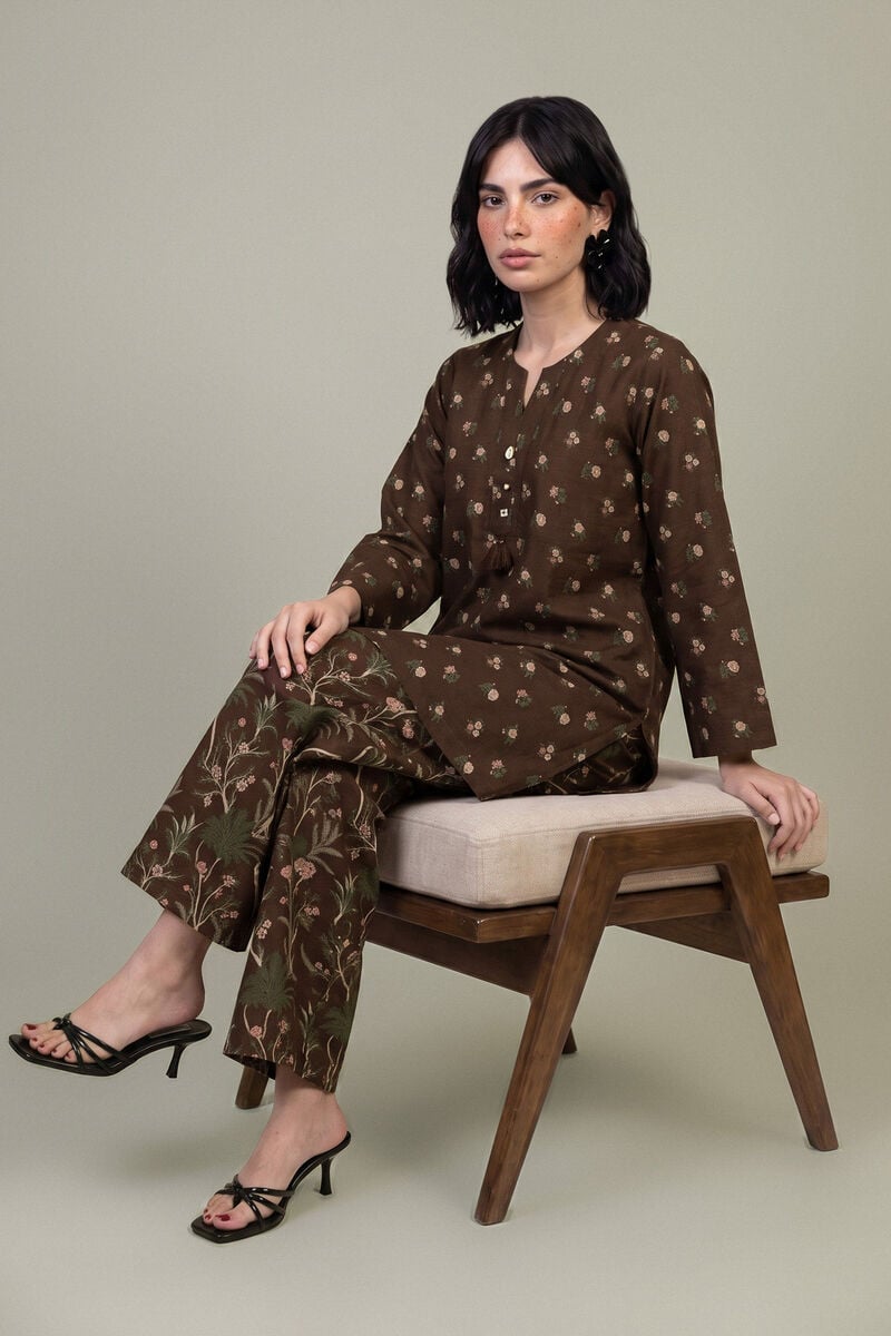 Printed | Light Khaddar | Tailored 2-Piece Set | USD 45.00