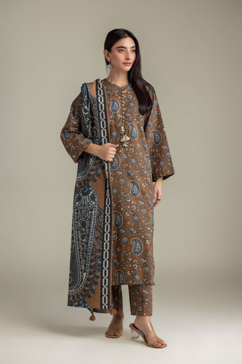 Printed | Light Khaddar | 3 Piece Tailored | USD 65.00