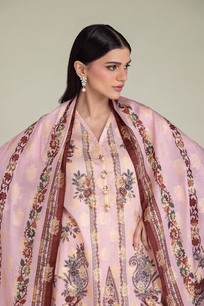 Printed | Jacquard | Tailored 3 Piece | USD 65.00