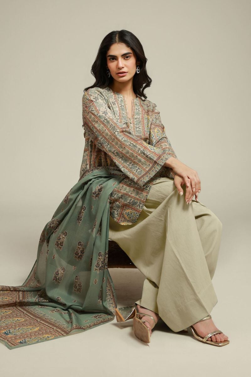 Printed | Cambric | Tailored Cambric Set | USD 60.00