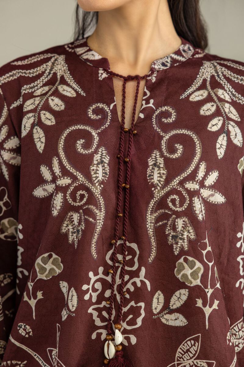 Printed | Cotton Dobby | Floral Cotton Kurta | USD 30.00