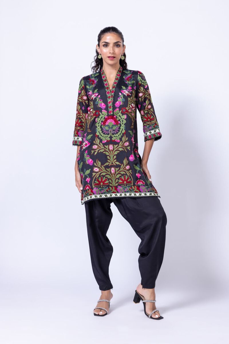 Dyed | Raw Silk | Shalwar | USD 6.00