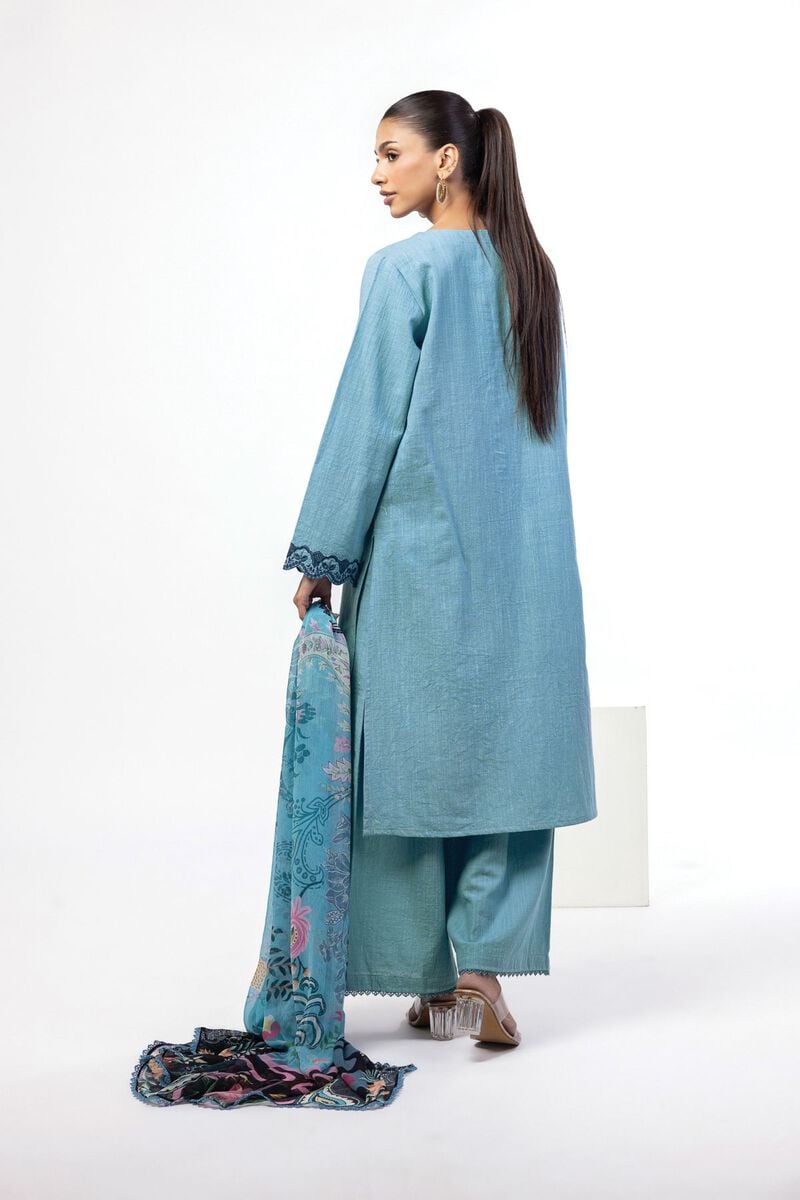 Embroidered | Crosshatch | Tailored 3 Piece | USD 32.50