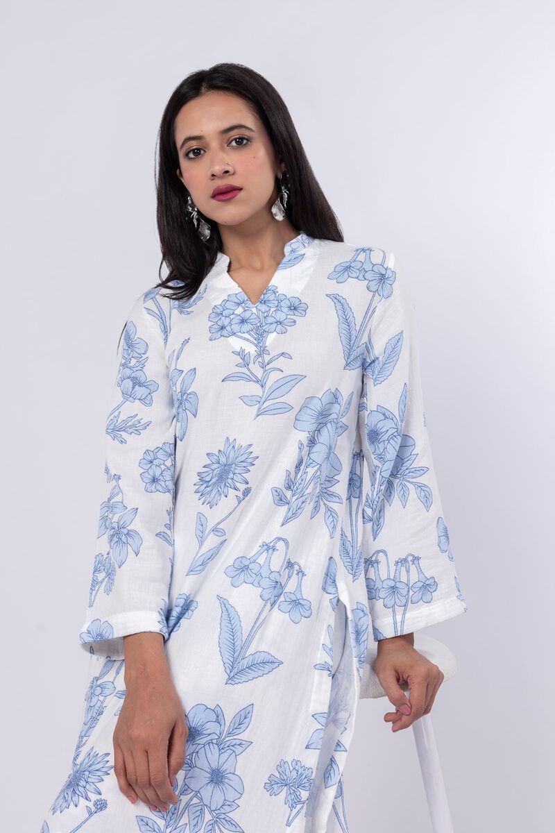 Printed | Cheese Cloth | Kurta | USD 12.00