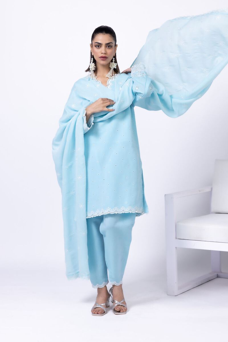 Embroidered | Cotton Reflex Light | Dupatta | null