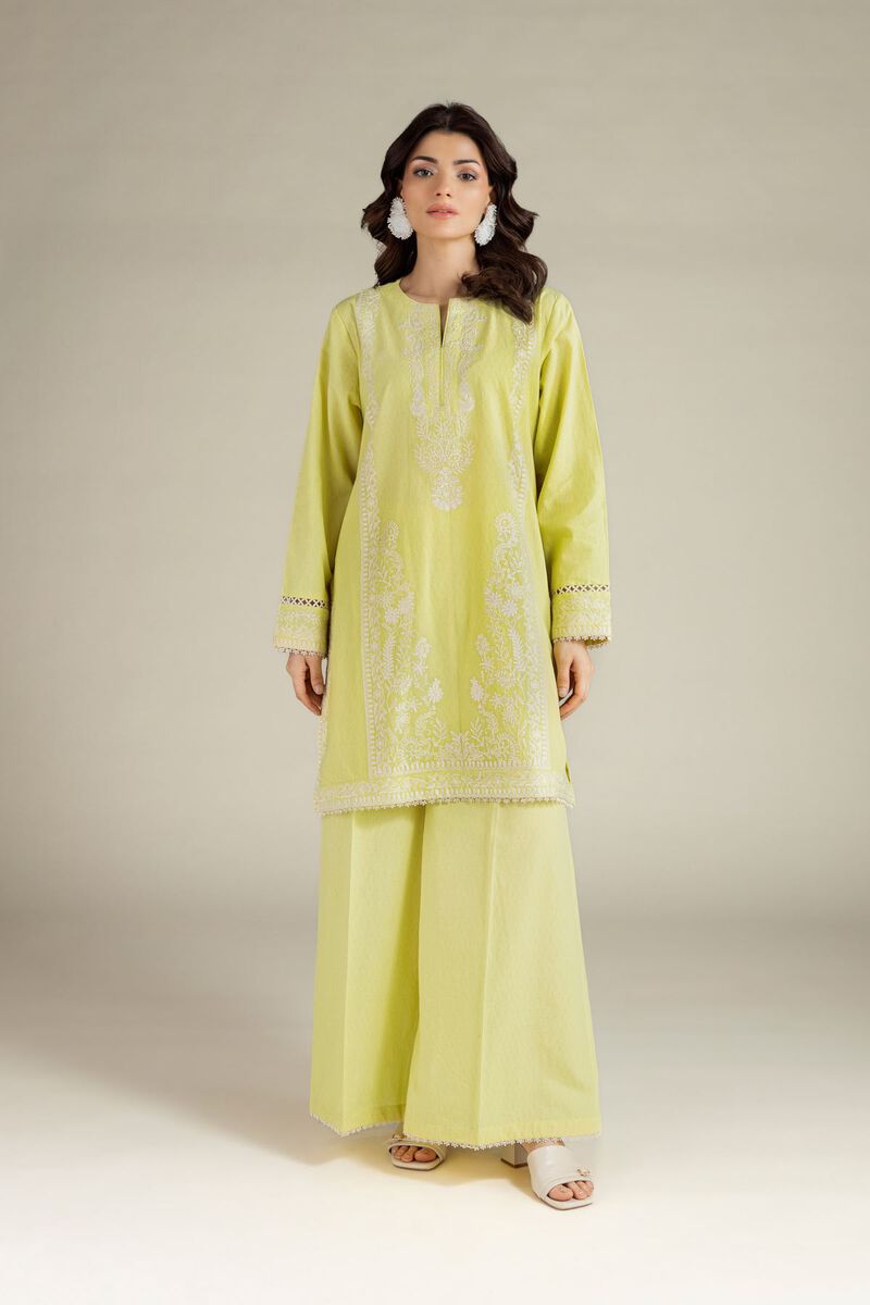 Embroidered | Cotton Dobby | Tailored Dobby 2-Piece | USD 60.00