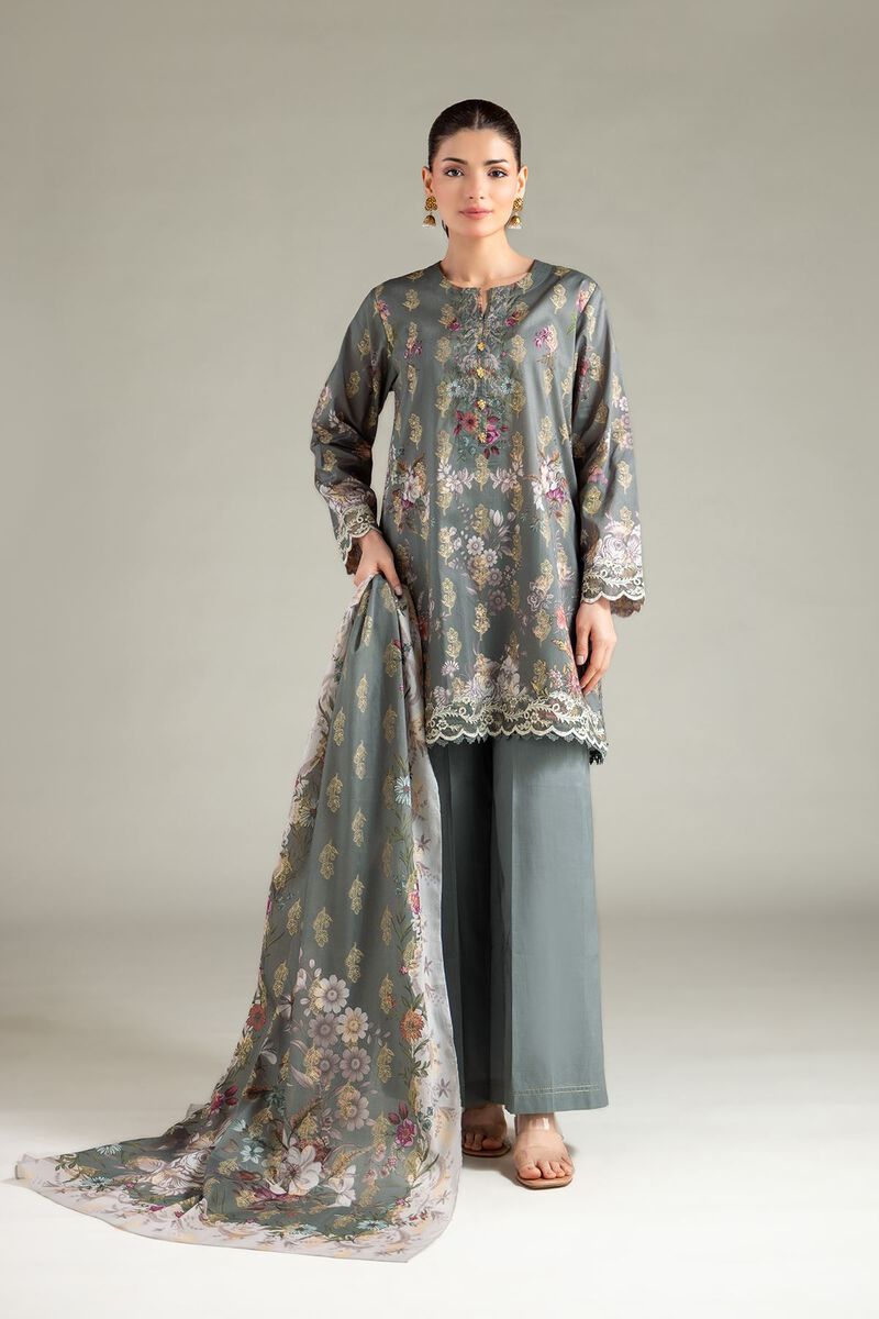 Embroidered | Jacquard | Tailored 3-Piece Jacquard | USD 75.00