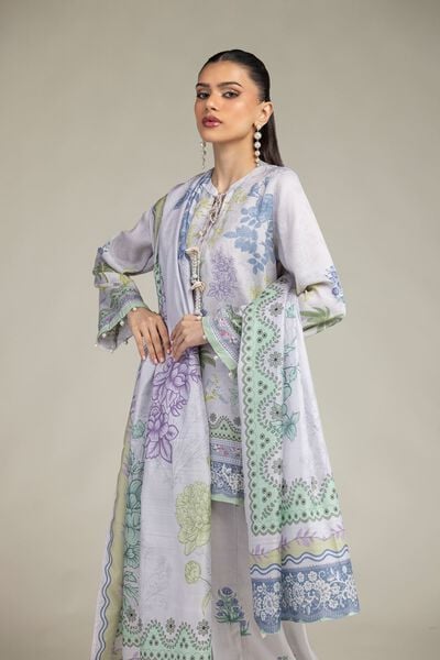 Embroidered | Polyester Silk | Floral Silk Dupatta | USD 30.00