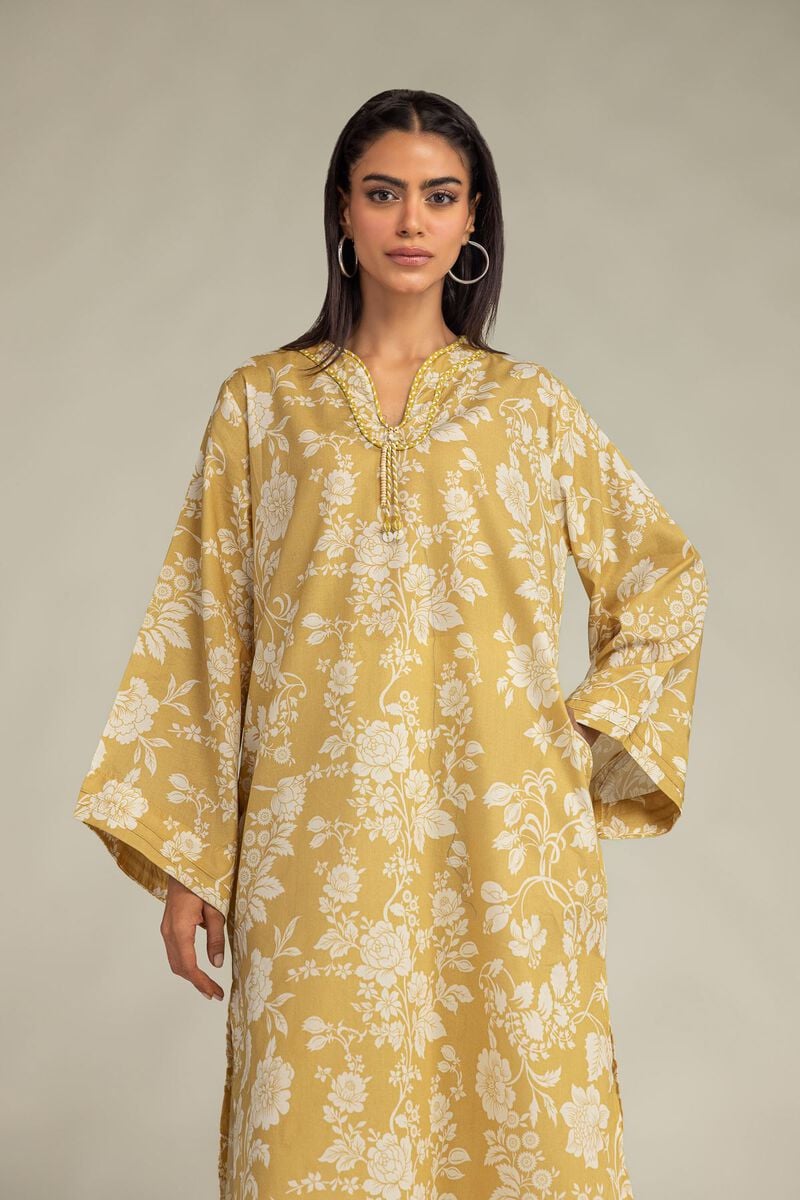 Printed | Cambric | Cambric Longline Kurta | USD 35.00