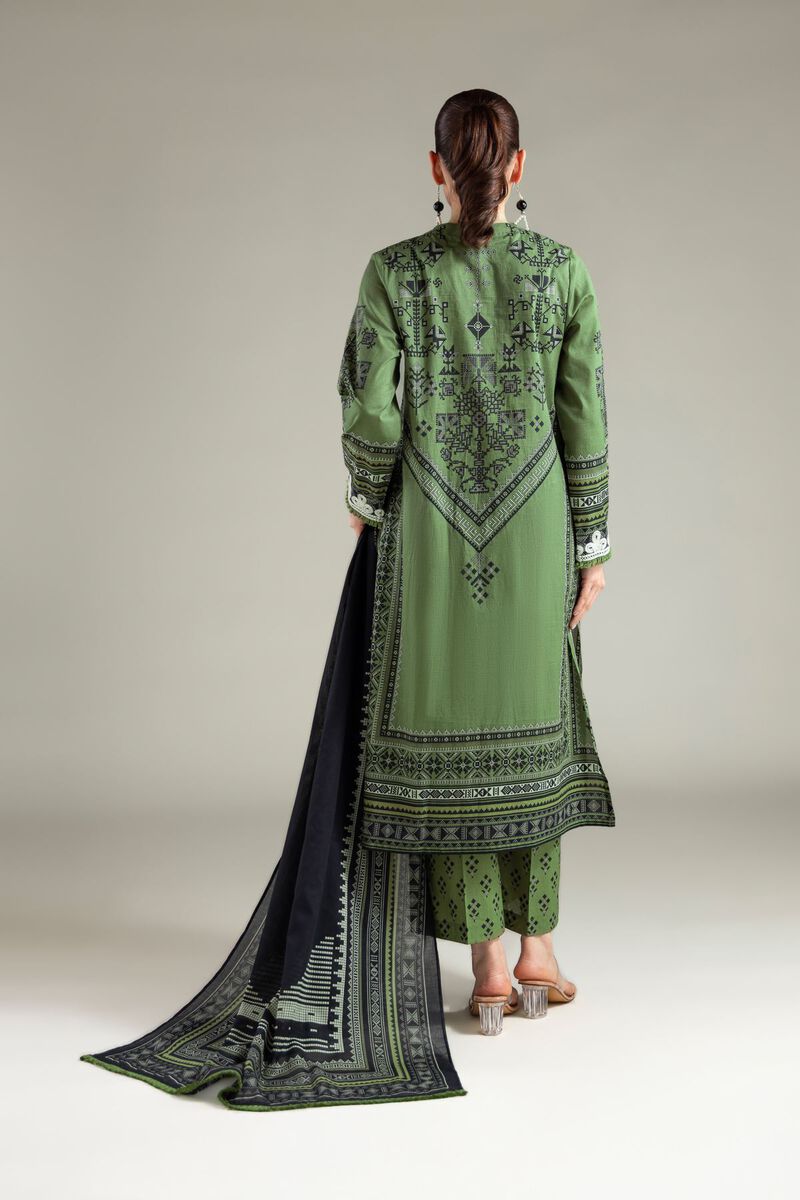 Embroidered | Lawn | Tailored 3-Piece Lawn | USD 60.00