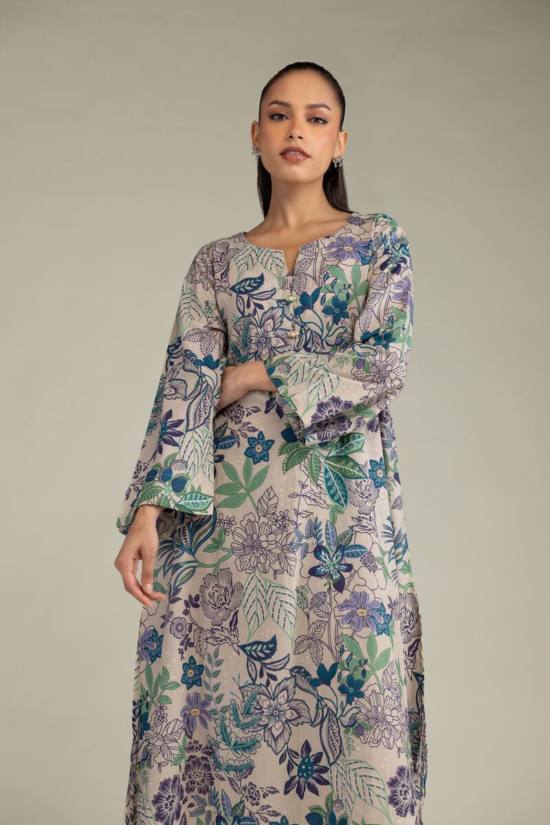 Printed | Cambric | Long Cambric Kurta | USD 35.00