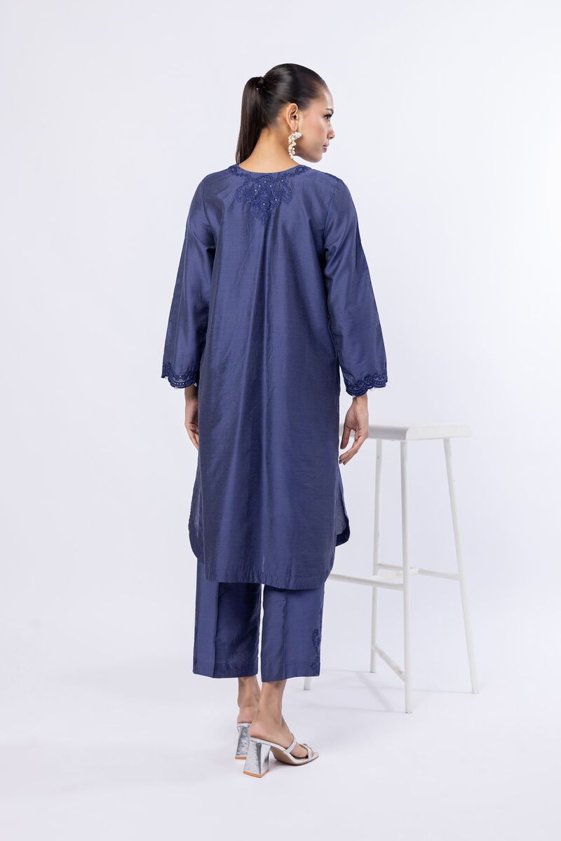 Embroidered | Raw Silk | Kurta | USD 40.00