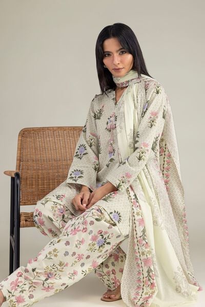 Printed | Cambric | Floral Cambric Kurta | USD 35.00