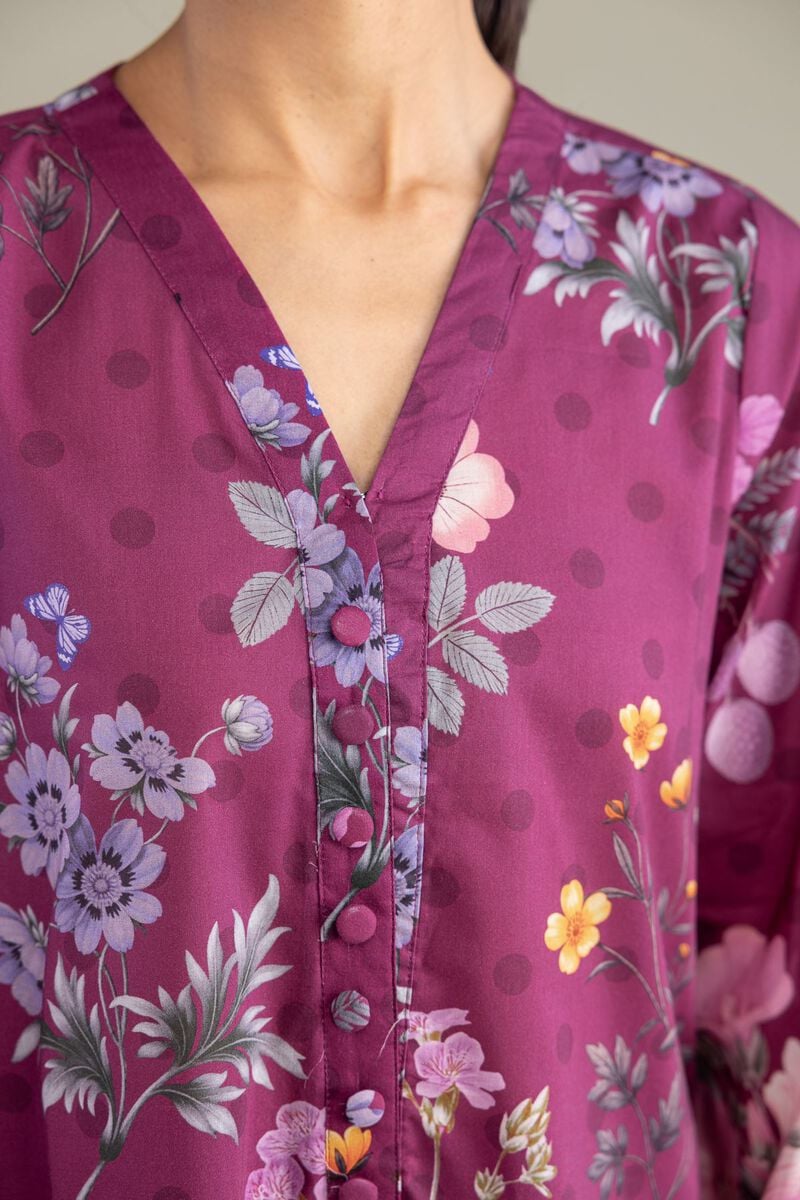Printed | Cambric | Floral Cambric Kurta | USD 35.00