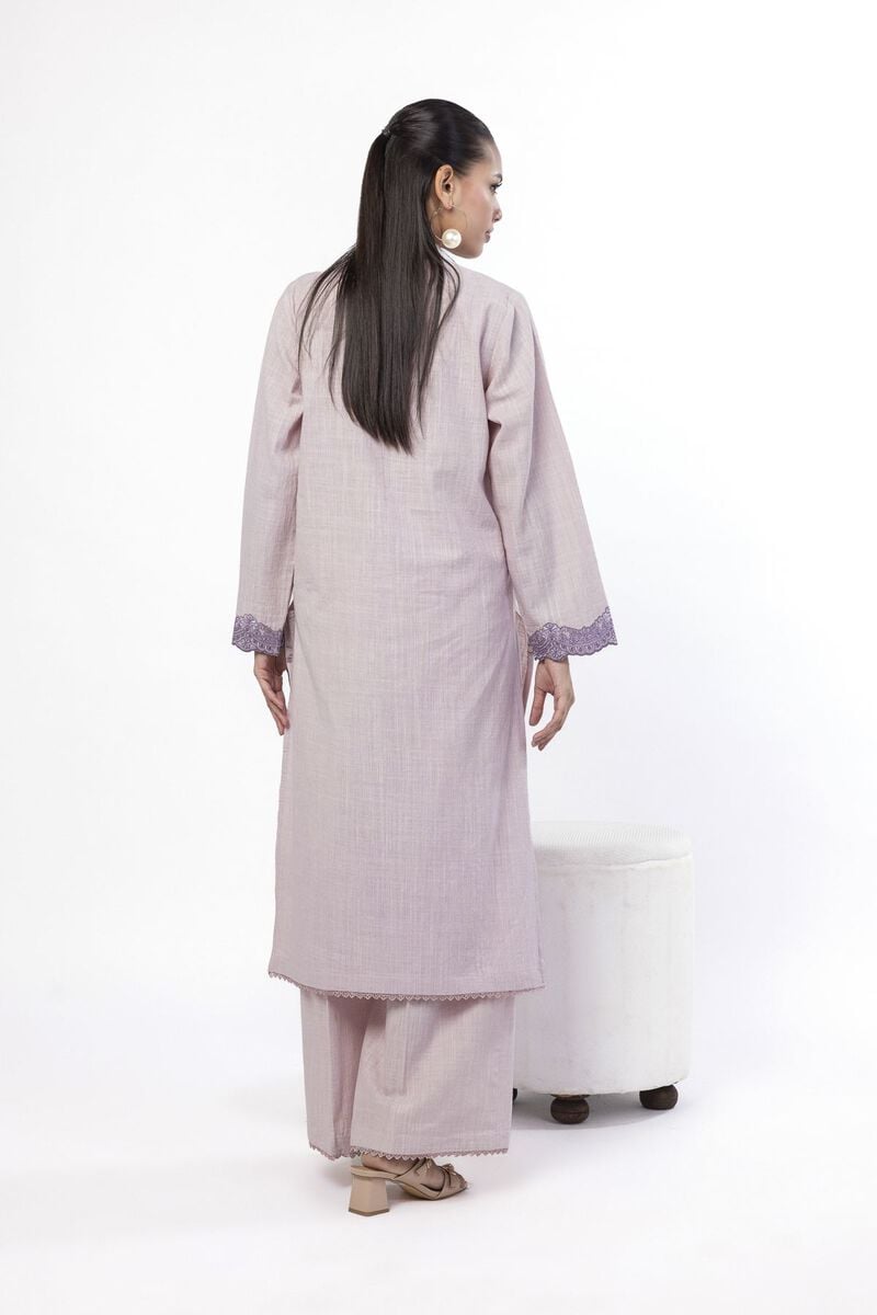 Embroidered | Crosshatch | Tailored 2 Piece | Top and Bottom | USD 45.00