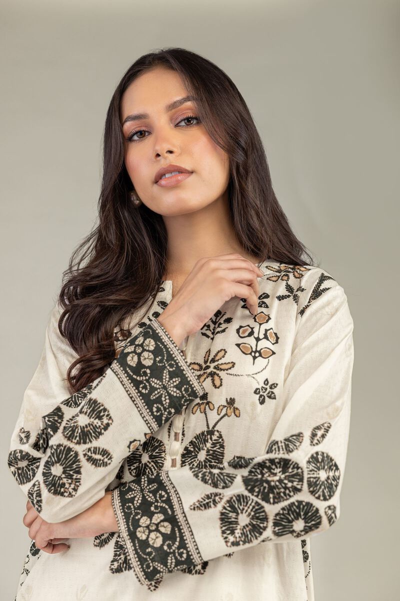 Printed | Cotton Dobby | Short Floral Kurta | USD 30.00