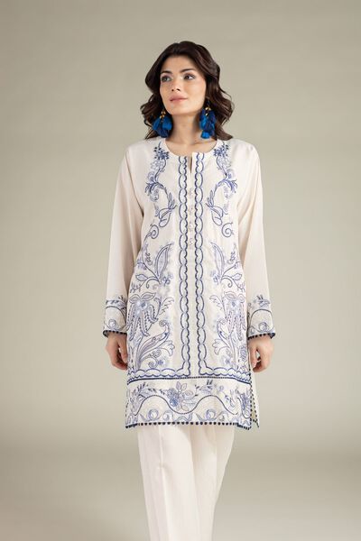 Embroidered | Cambric | Tailored 2 Piece | Top and Bottom | USD 65.00