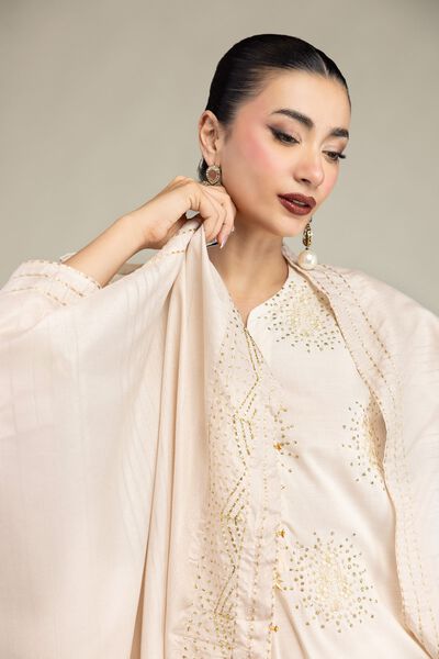 Embroidered | Polyester Silk | Silk Gota Dupatta | USD 35.00