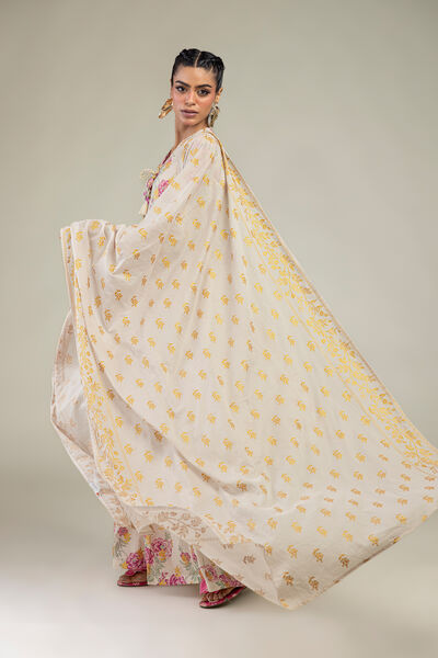 Printed | Lawn | Floral Lawn Dupatta | USD 30.00